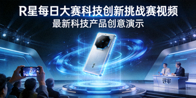 R星每日大赛科技创新挑战赛视频 - 最新科技产品创意演示